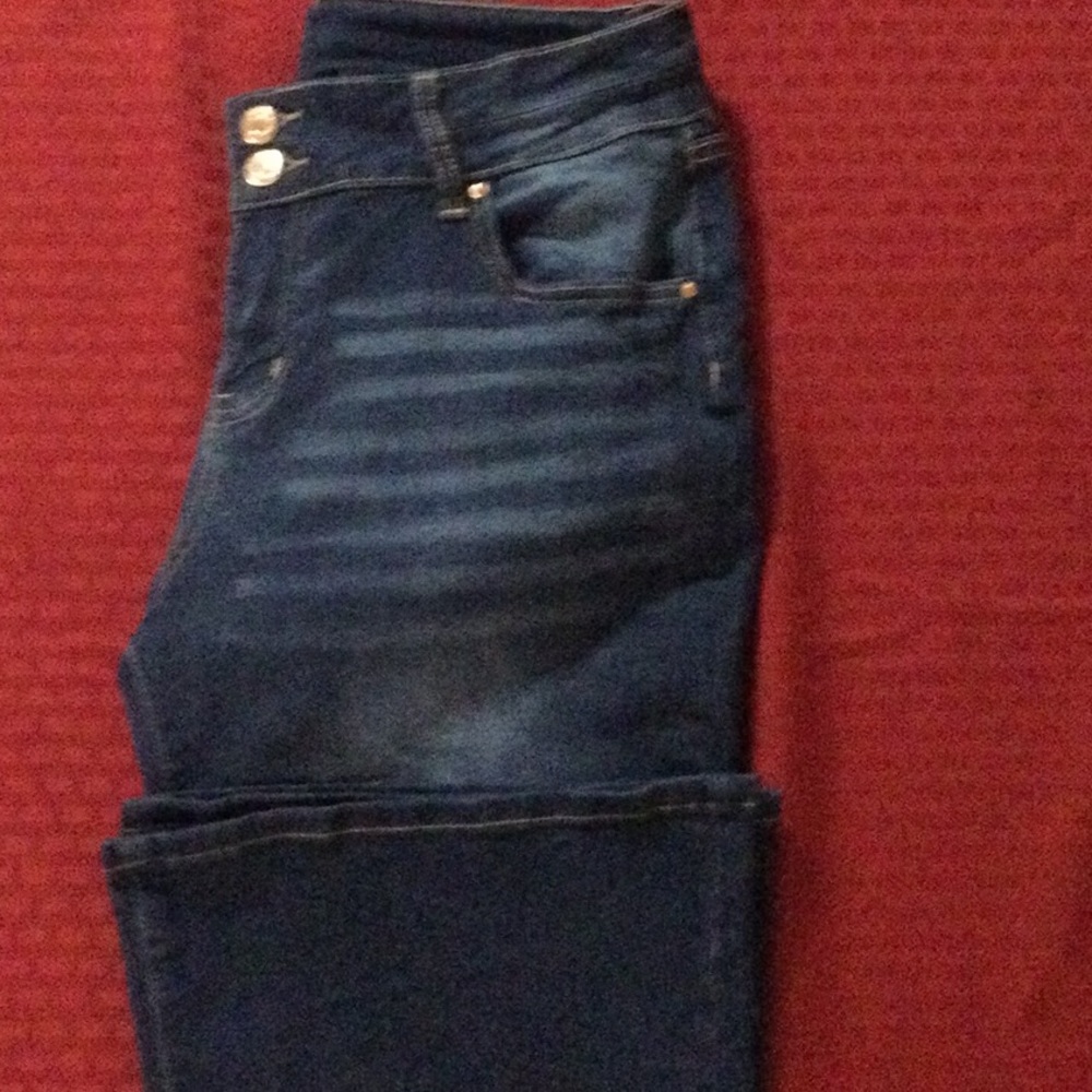 Size large flare bottom jeans